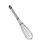 Stainless steel whisk with a sleek design and practical use