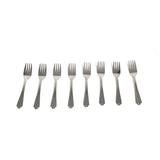 Compact dinner forks set suitable for home and kitchen