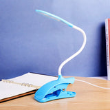 Desk Lamp Adjustable Gooseneck USB Rechargeable 3 modes of Lighting, Reading Lamp for Dorm White, Study Desk lamp Suitable for Girls College Bedroom Reading