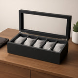 Style Fresh and Simple Girl Earrings Plate Jewellery Box Earrings Ring Multi-function Jewellery Storage Box