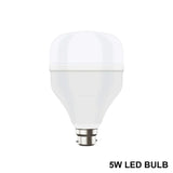 5W LED light bulb, cool white, energy-saving and bright