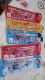 Cartoon-themed pencil set for school and play