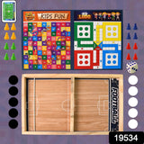 Vintage Style Wooden Game Set
