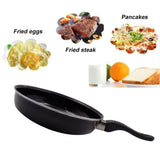 Hard anodized fry pan for tadka cooking, induction base