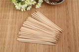 Colorful bamboo skewers for grilling and BBQ