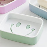 Soap Dish with Drain Soap Holder, Soap Saver Easy Cleaning, Soap Tray for Shower Bathroom Kitchen ,Sabudani (1 Pc)