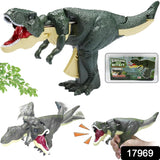 Dinosaur Roaring Toys Trigger, Dinosaurs Toys with Dinosaur Sound Lighting Model Vibrating Head Moving (3 + Years / 1 Pc)