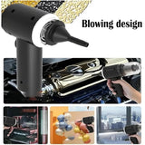 3 in 1 Mini Car Vacuum – Wireless, Rechargeable, Blower & Dust Cleaner for Car, Home & Keyboard