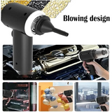 3 in 1 Car Mini Vacuum Cleaner with Blower Wireless Portable Rechargeable Handheld High Power Suction Vacuum Cleaning Machine for Home Car Computer Keyboard Cordless Air Blowing Dusting