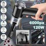 3 in 1 Mini Car Vacuum – Wireless, Rechargeable, Blower & Dust Cleaner for Car, Home & Keyboard