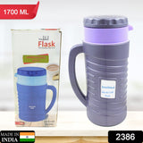 Thermos Insulated Flask or hot Kettle,  Plastic innner Steel, Insulated Tea Kettle Hot and Cold Premium Tea Kettle Kettle | Easy to Carry | Leak Proof | Tea Jug | Coffee Jug | Water Jug | Hot Beverag (1200 Ml, 1700ML )