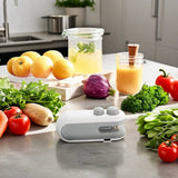 Portable Mini Bag Sealer Hindi 2-in-1 Seal Cutter | USB Type-C Heat Sealer for Plastic Bags & Chip Bags | Best Food Storage Sealer for Festivals