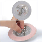 Sink drain strainer in silicone, easy to clean