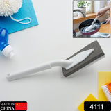 Triangle-shaped kitchen cleaning brush, versatile bathroom cleaning tool