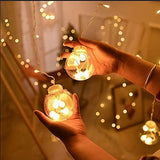 Warm white wish ball string lights for festivals