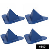 Universal Portable Three-Sided Pyramid Shape Mobile Holder Stand