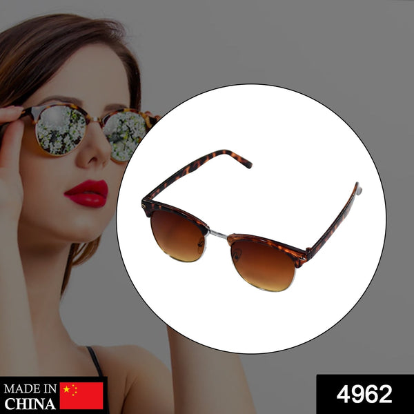 Retro sunglasses with vintage fashion frame.