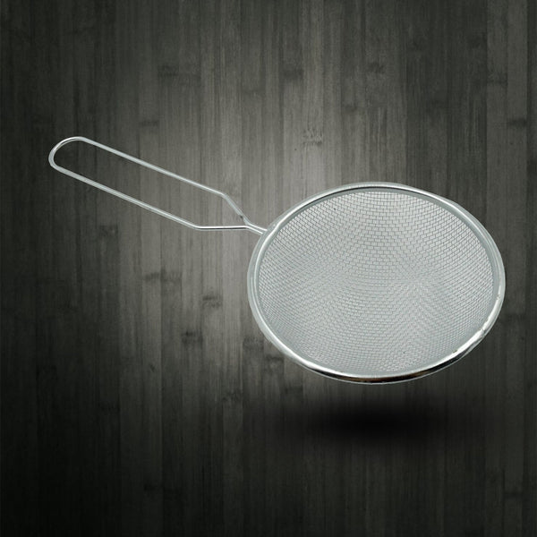 Oil strainer ladle with handle for soup