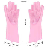 Silicone scrub gloves for cleaning dishes