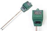 Soil pH meter with moisture and light testing.