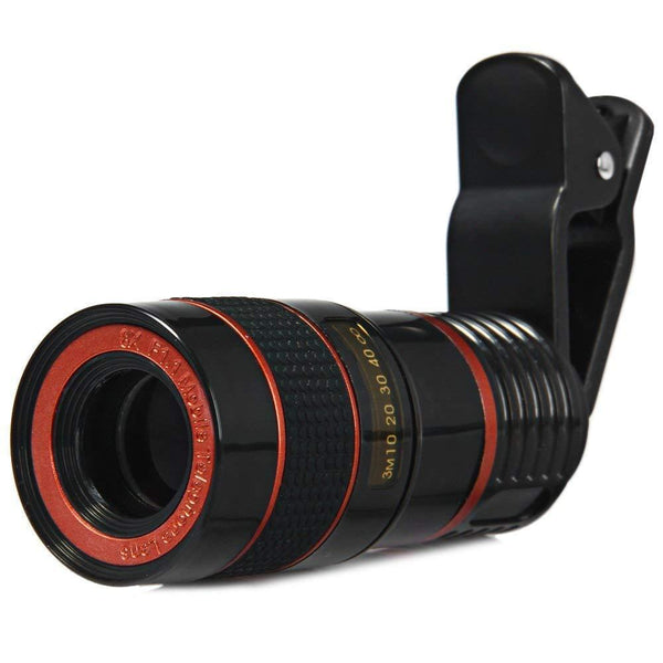 8X optical zoom lens for phone camera.