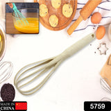 Plastic Kitchen Accessories Whisk , Pasta Spoon & Soup Spoon Heat Resistant  Non Stick Spoons Kitchen Cookware Items  (1 Pc )