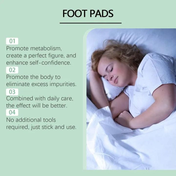 Detox Foot Pads (Pack of 1 – 10 Patches) | Herbal Foot Detox Inspired by Chinese, Korean & Japanese Wellness