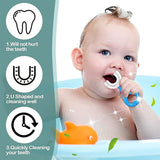 Soft silicone U-shaped toothbrush