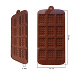 Silicone mould for mini chocolate bars