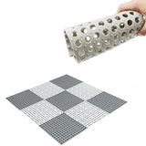 Slip-resistant bath mat used for safety in the shower or bathtub