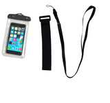 Waterproof phone cover with belt, for underwater use