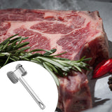 1595 Double Side Beaf Steak Mallet Meat Hammer Tool Aluminium High Quality Tool For Home & Restaurant Use