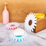 Portable soap case with flower shape