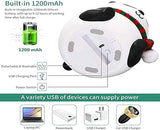 Panda 7-Color LED Silicone Touch Lamp (1 Pc) with Rechargeable Night light and Touch Gesture for Kids’ Room, Soft Glow Decor for a Peaceful Sleep and an Adorable Christmas Gift (1 Pc)