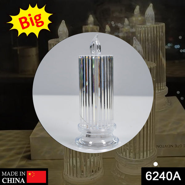 Crystal candle lights for home decoration.