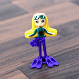 Colorful mermaid dolls for children