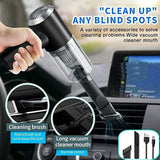 2 in 1 Portable Wireless Handheld Air Duster Vacuum Cleaner