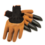 Garden gloves with a comfortable fit and bright color