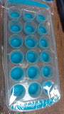 Smart Push  Out Round  Shape Mini Ice Cube Trays with Flexible Silicone Bottom | Round Shape Silicone Chocolate Mold Maker Ice Cube Tray Freeze Mold