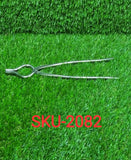 Premium stainless steel tongs for kitchen use.