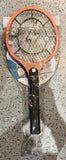 Red Rechargeable Electric Mosquito Killer Racket with Cable