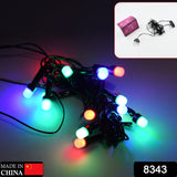 Multi-color LED string light for Diwali and weddings, 3 meters