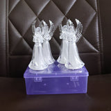 Battery Operated LED Angel Decorative Lights (4 Pc / Set)
