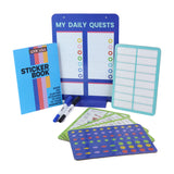 Magnetic Board, Sticker Book & Activity Cards (1 Set)