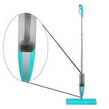 360-degree spray mop with washable cleaning pad