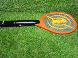 Mosquito killer racquet for indoor and outdoor use.