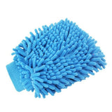 Multi-purpose microfiber mitts for cleaning and dusting