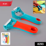 4-in-1 Multi-Functional Vegetable & Fruit Peeler (1 Pc)