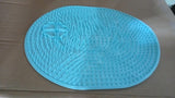 Silicone Bath Massage Cushion with Suction Cup (35×28 CM / 1 Pc)