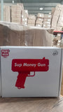 Money Gun Shooter Cash Spray Gun Make it Rain Toy Gun Cash Cannon Money Gun Great Fun for Party Games Wedding Birthday